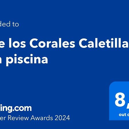 Апартаменти Live Los Corales Caletillas Con Piscina Araya  Екстер'єр фото